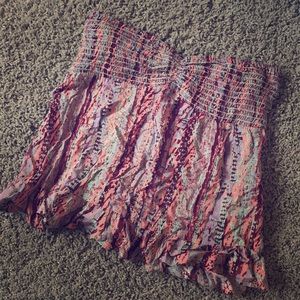 Strapless Kirra top.